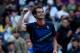 LONDON, ENGLAND - AUGUST 03: Andy Murray of Great Britain celebrates his 7-5, 7-5 win against Novak Djokovic of Serbia in the Semifinal of Men's Singles Tennis on Day 7 of the London 2012 Olympic Games at Wimbledon on August 3, 2012 in London, England. (Photo by Clive Brunskill/Getty Images)