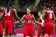LONDON, ENGLAND - AUGUST 03: Diana Taurasi #12 of United States huddles up with teamamtes during the Women's Basketball Preliminary Round match against Czech Republic on Day 7 of the London 2012 Olympic Games at Basketball Arena on August 3, 2012 in London, England. (Photo by Christian Petersen/Getty Images)