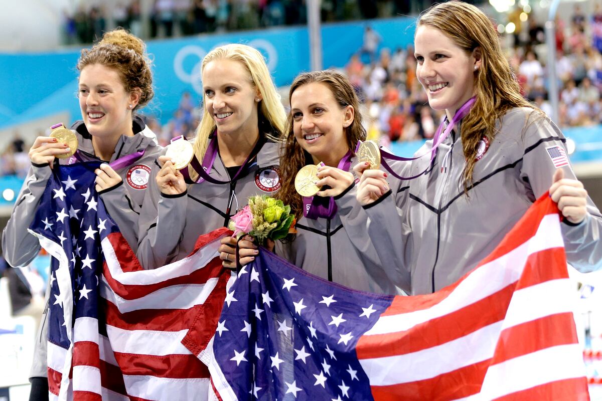 Olympic Swimming 2012 Dominant US Women's Team Is One of History's