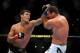 LOS ANGELES, CA - OCTOBER 24: UFC Light Heavyweight Champion Lyoto Machida (R) battles with UFC Light Heavyweight challenger Mauricio Rua (L) during their title fight at UFC 104 at Staples Center on October 24, 2009 in Los Angeles, California. (Photo by Jon Kopaloff/Getty Images)