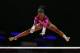 LONDON, ENGLAND - AUGUST 02: Gabrielle Douglas of the United States competes on the uneven bars in the Artistic Gymnastics Women's Individual All-Around final on Day 6 of the London 2012 Olympic Games at North Greenwich Arena on August 2, 2012 in London, England. (Photo by Ronald Martinez/Getty Images)