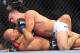 August 4, 2012; Los Angeles, CA, USA; Shogun Rua brings down Brandon Vera during the light heavyweight match at Staples Center. Mandatory Credit: Gary A. Vasquez-US PRESSWIRE