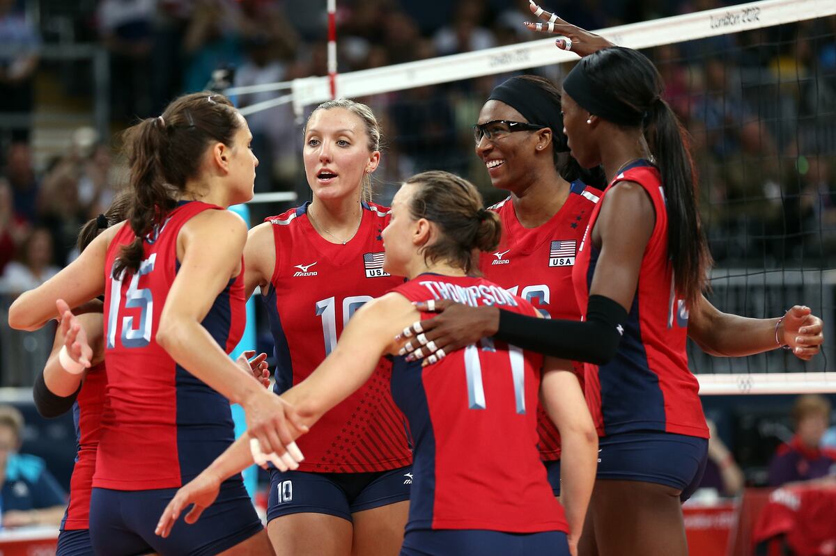 US Olympic Women�s Indoor Volleyball Team 2012 The 5 MVPs