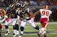 Rodger Saffold (76) was back practicing on Monday.