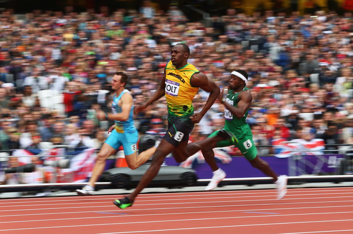 usain bolt 200 meter