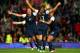 MANCHESTER, ENGLAND - AUGUST 06: Alex Morgan #13 of the United States celebrates with Sydney Leroux #11 and Abby Wambach (L) after she scored in extra time during the Women's Football Semi Final match between Canada and USA, on Day 10 of the London 2012 Olympic Games at Old Trafford on August 6, 2012 in Manchester, England. (Photo by Stanley Chou/Getty Images)