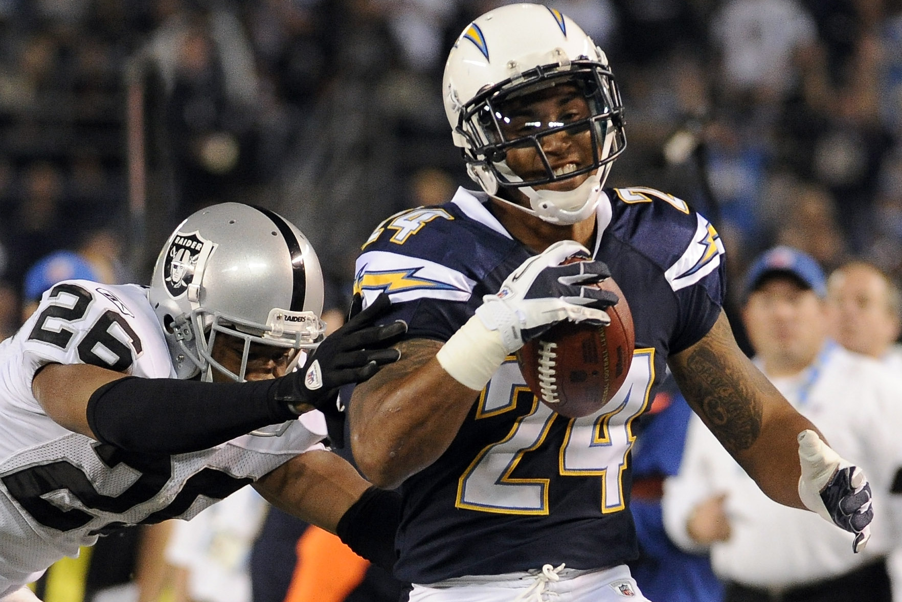 San Diego Chargers VS Raiders