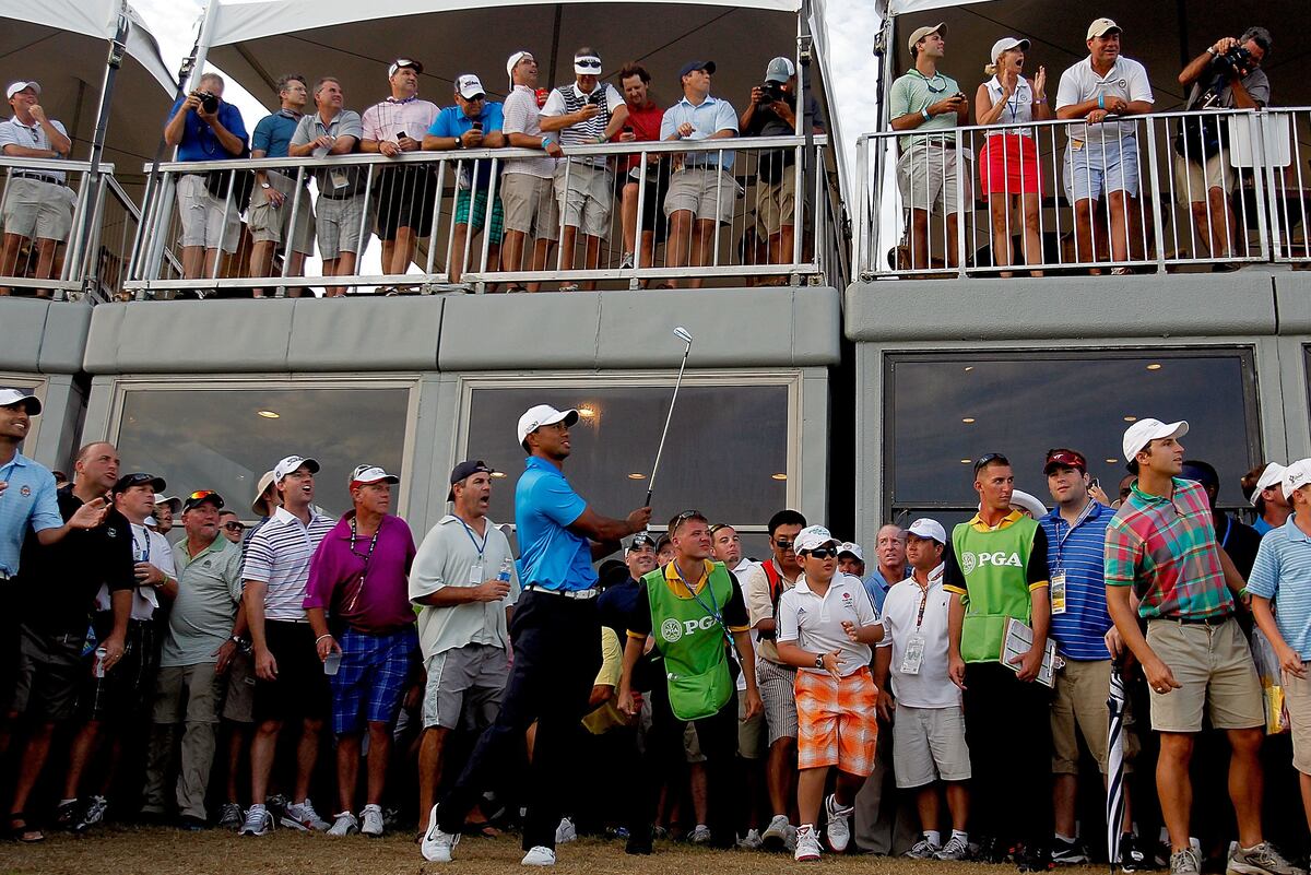 PGA Championship Leaderboard: Tiger Woods, Vijay Singh, Carl Pettersson
