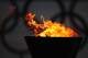 WEYMOUTH, ENGLAND - AUGUST 10: The Olympic cauldron burns at sunset on Day 14 of the London 2012 Olympic Games at the Weymouth & Portland Venue at Weymouth Harbour on August 10, 2012 in Weymouth, England. (Photo by Getty Images)