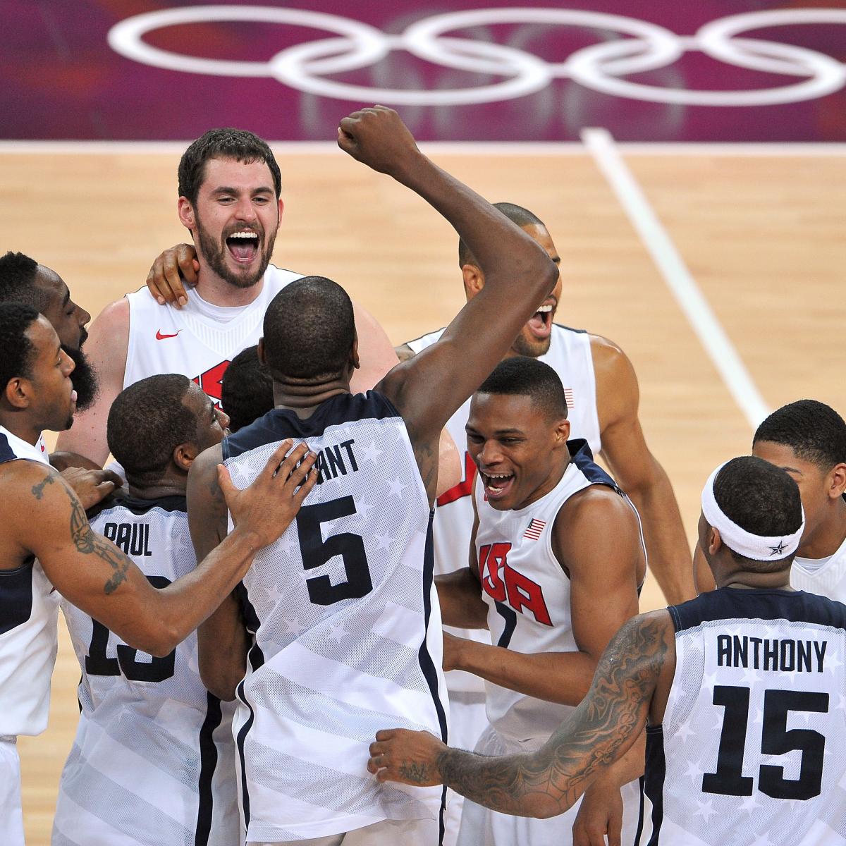 Team USA Celebrates Gold Medal in Men's Basketball | Bleacher Report | Latest News ...