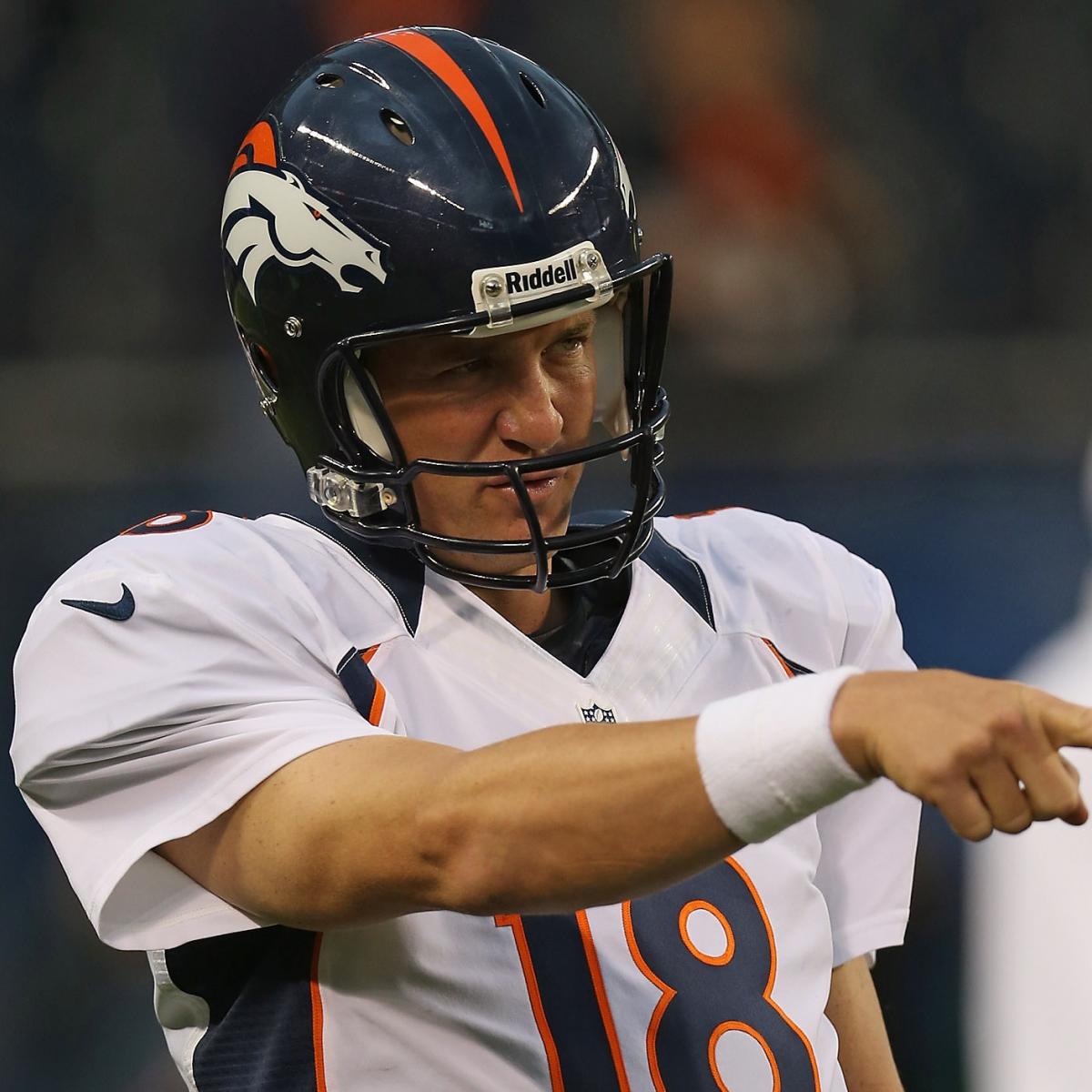 Peyton Manning What Broncos QB Must Do to Improve Before Regular
