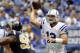In his NFL debut on Sunday, Colts QB Andrew Luck (188 yards passing, 2 TD) orchestrated three touchdown drives in four possessions. (US PRESSWIRE)