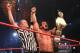 Austin Aries getting his hand raised at the end of Hardcore Justice. Credit: Lee South, TNA Wrestling