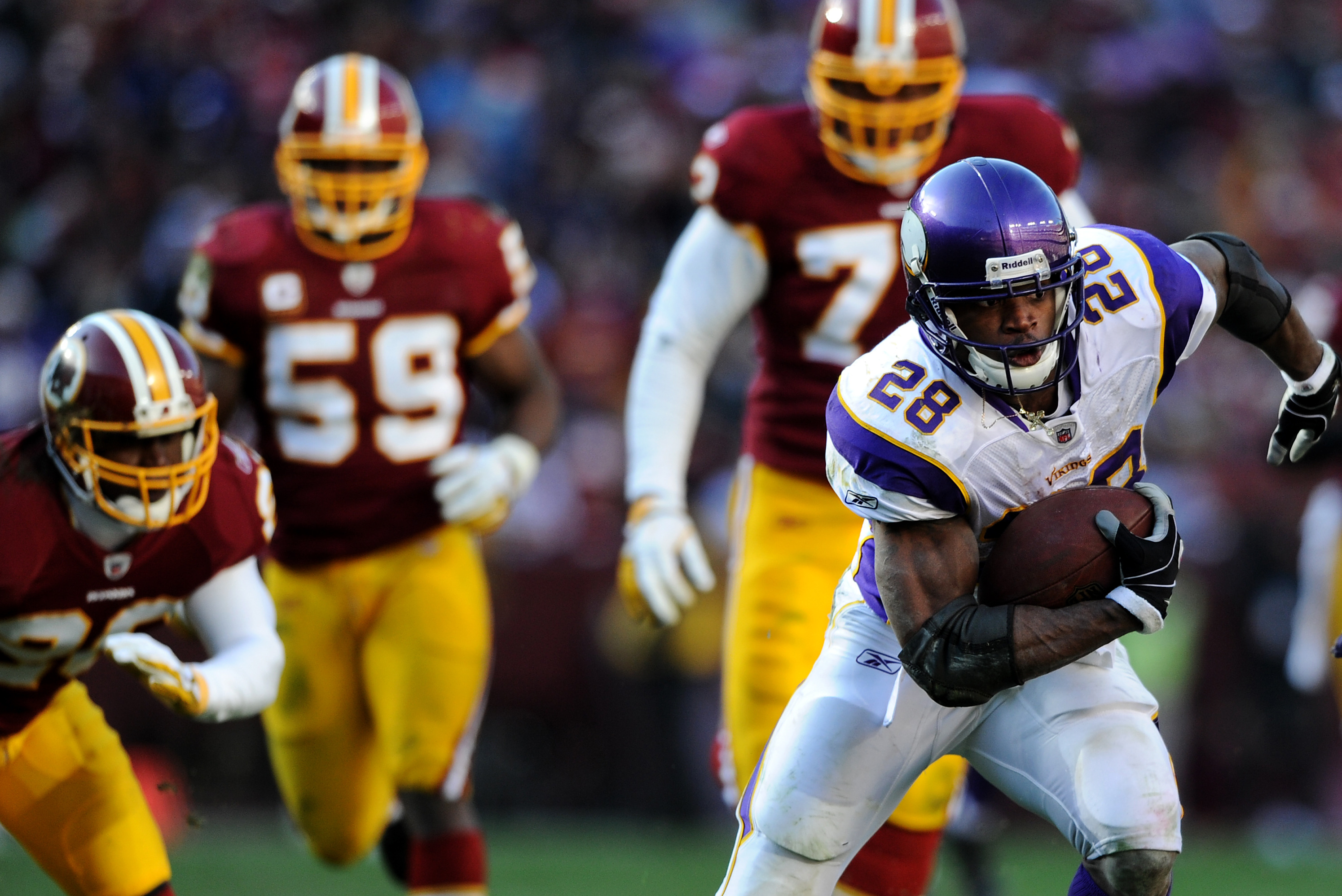 AD or AP? Redskins' Adrian Peterson is cool with either nickname