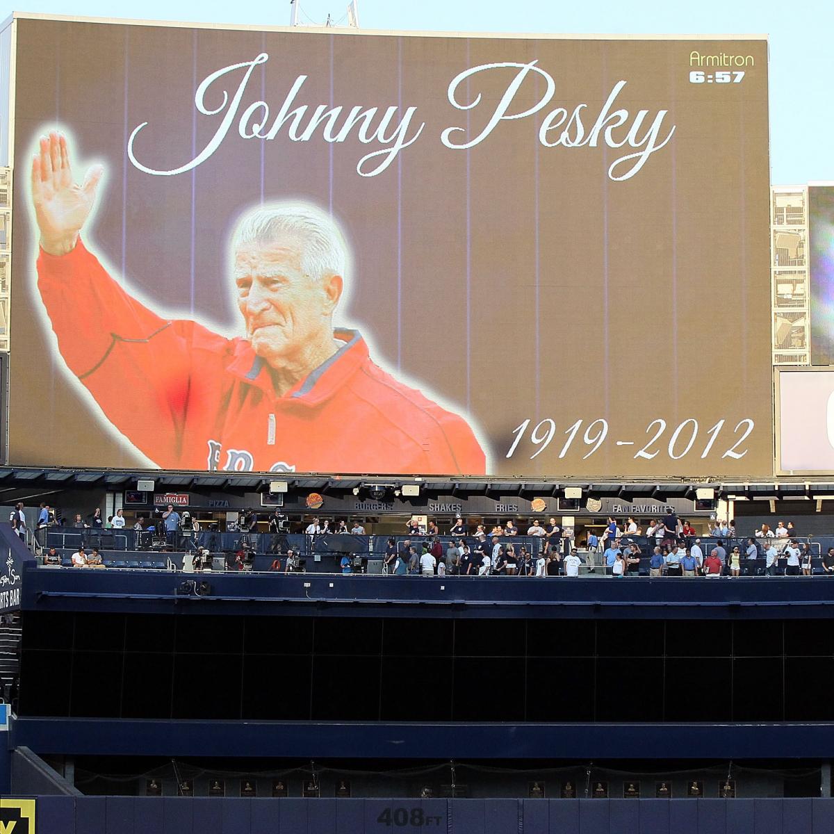 Johnny Pesky Stats, Fantasy & News