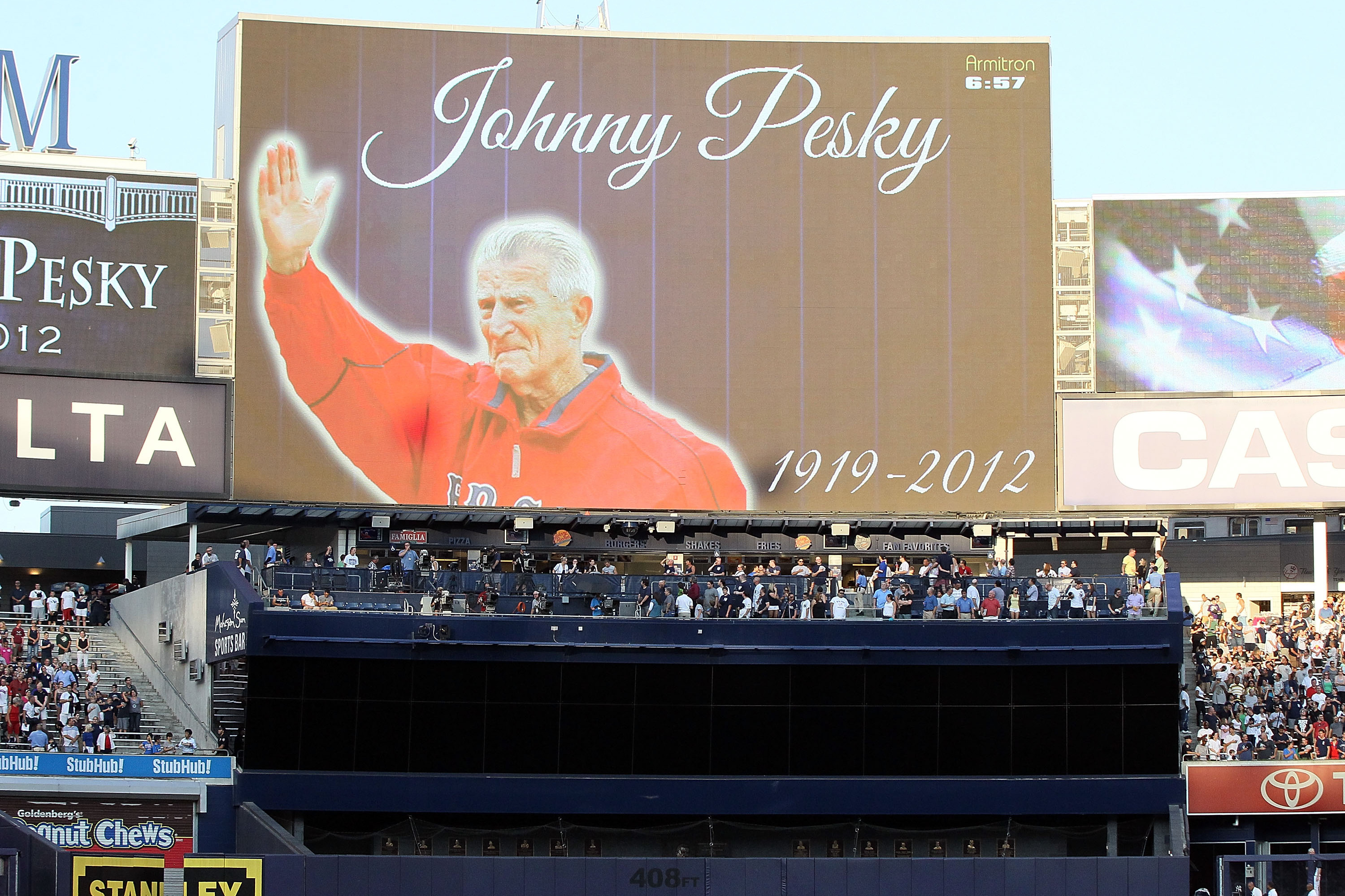 Johnny Pesky, 1919-2012