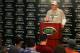 Jun 7, 2012; Florham Park, NJ, USA; New York Jets head coach Rex Ryan speaks with the media during his press conference after New York Jets organized team activities at the Atlantic Health Training Center. Mandatory Credit: Ed Mulholland-US PRESSWIRE