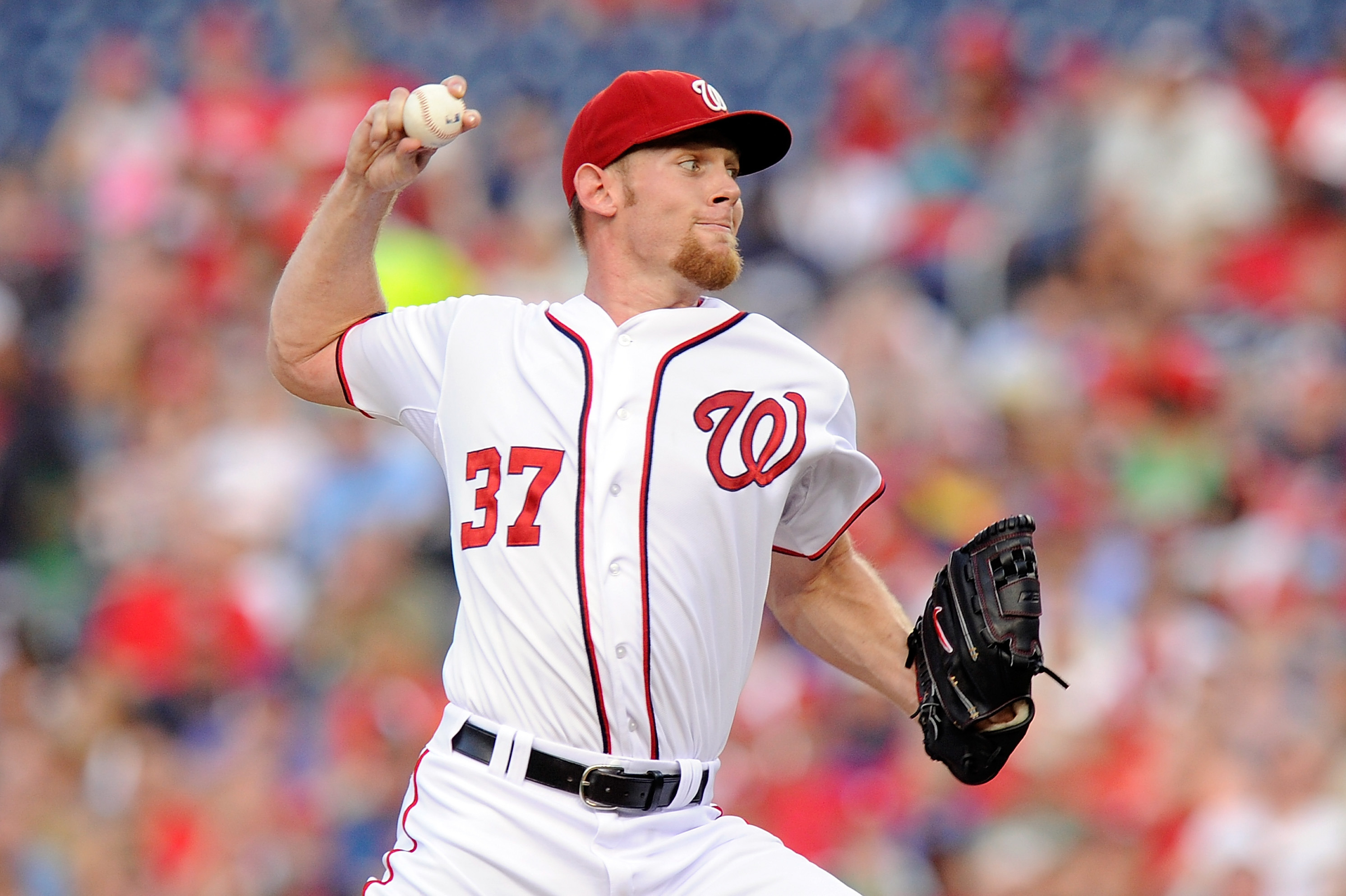 Nationals' Stephen Strasburg departs after two innings - The