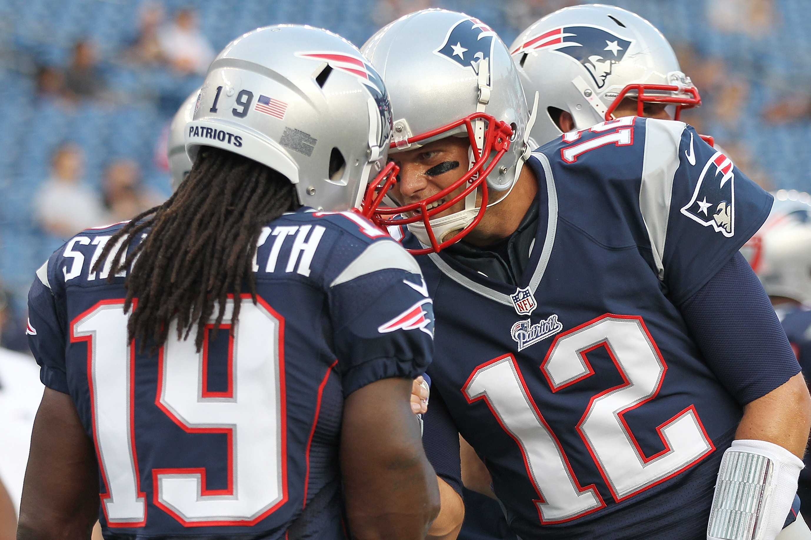 Patriots welcome return of receiver Donte Stallworth