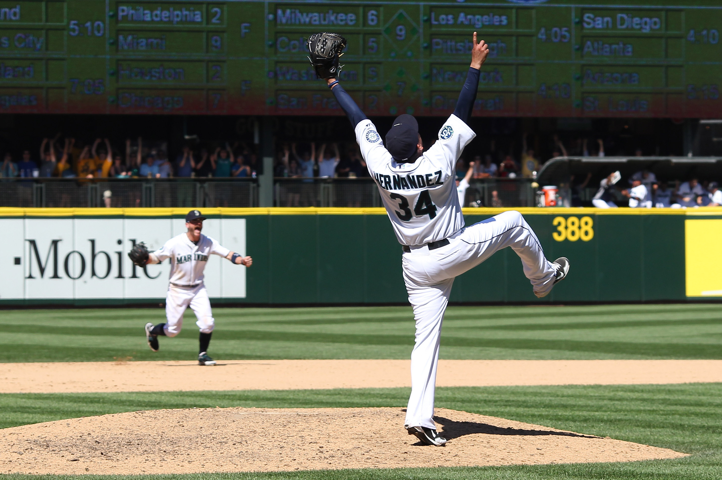 27 Up, 27 Down: Mariners' Felix Hernandez Throws Perfect Game : The Two-Way  : NPR