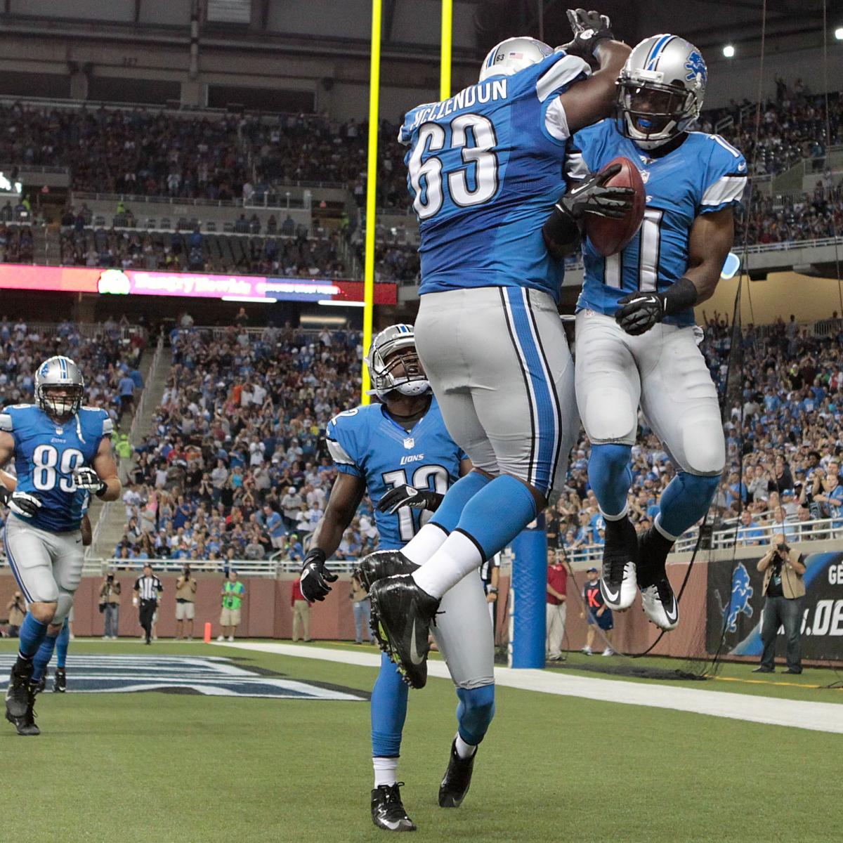 Detroit Lions What We've Learned About Every Position so Far in