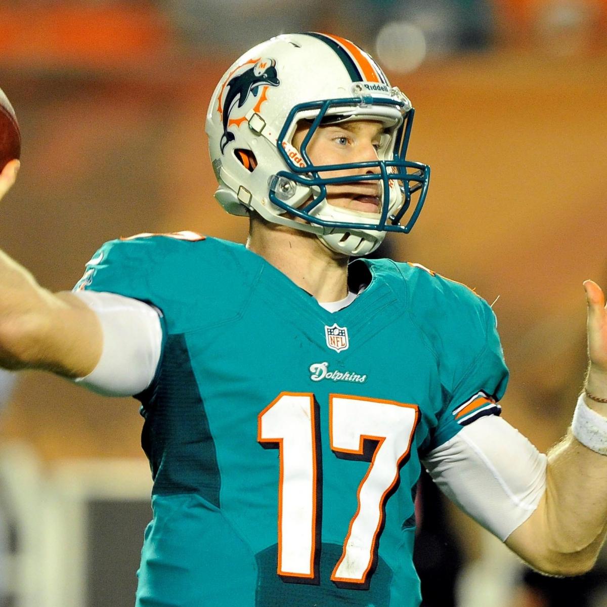Ryan Tannehill to Start for Miami Dolphins Against Carolina Panthers