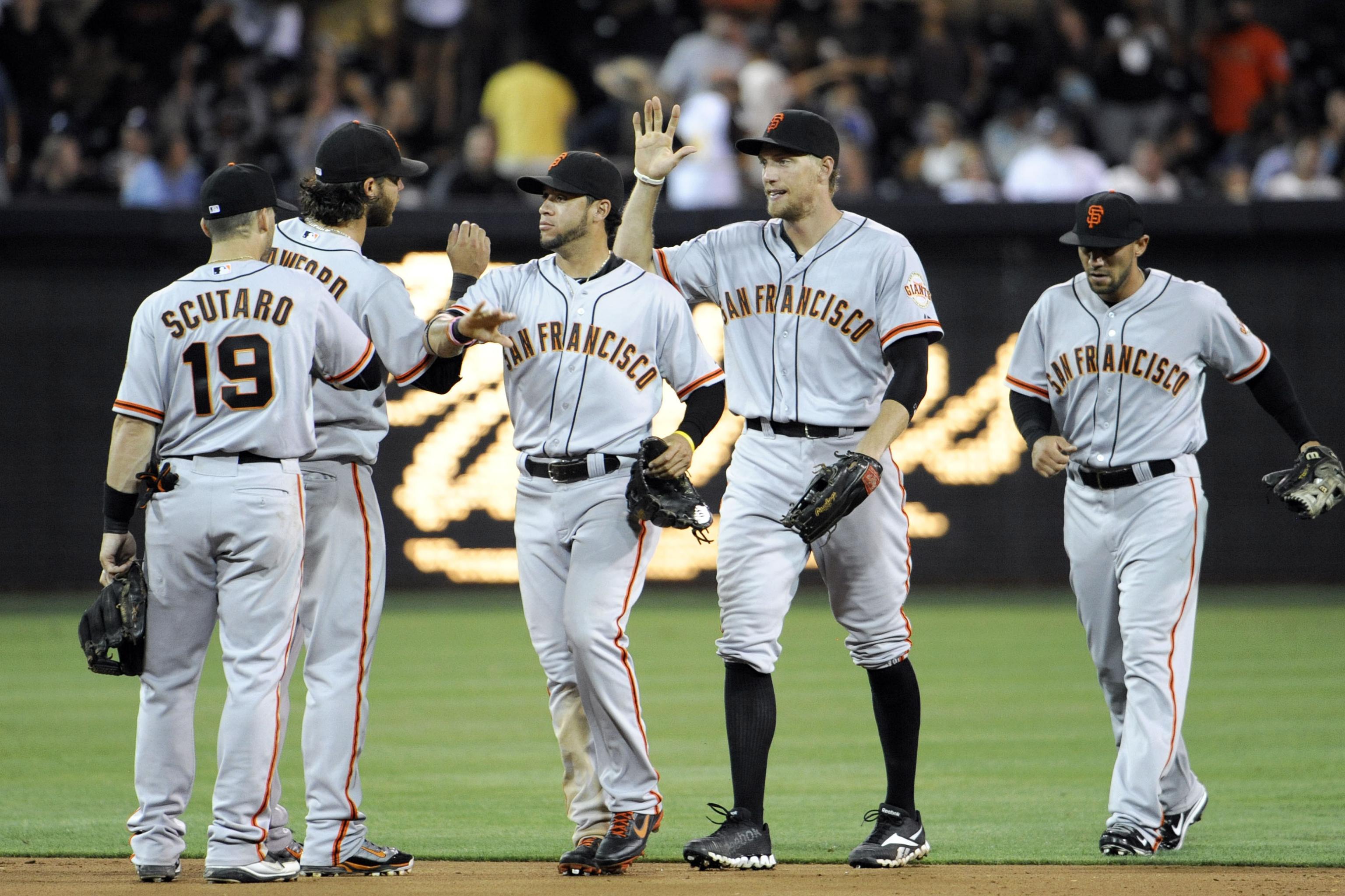 SF Giants on verge of NL West title with win No. 106, magic number falls to  1 – Times Herald Online