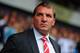 WEST BROMWICH, ENGLAND - AUGUST 18: Liverpool manager Brendan Rogers looks on before the Barclays Premier League match between West Bromwich Albion and Liverpool at The Hawthorns on August 18, 2012 in West Bromwich, England. (Photo by Michael Regan/Getty Images)