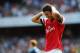 LONDON, ENGLAND - AUGUST 18: Olivier Giroud of Arsenal reacts during the Barclays Premier League match between Arsenal and Sunderland at Emirates Stadium on August 18, 2012 in London, England. (Photo by Mike Hewitt/Getty Images)