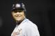 MINNEAPOLIS, MN - AUGUST 14: Miguel Cabrera #24 of the Detroit Tigers smiles after hitting an RBI double and advancing to third during the ninth inning against the Minnesota Twins on August 14, 2012 at Target Field in Minneapolis, Minnesota. The Tigers defeated the Twins 8-4. (Photo by Hannah Foslien/Getty Images)