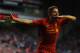 LIVERPOOL, ENGLAND - AUGUST 09: Fabio Borini of Liverpool celebrates scoring the opening goal during the UEFA Europa League Third Round Qualifier between Liverpool and Gomel at Anfield on August 9, 2012 in Liverpool, England. (Photo by Chris Brunskill/Getty Images)