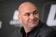 August 11, 2012; Denver, CO, USA; UFC president Dana White talks during the press conference following UFC 150 at the Pepsi Center. Mandatory Credit: Ron Chenoy-US PRESSWIRE