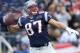 Patriots tight end Rob Gronkowski (90 catches, 1,327 yards, 18 total TD) crossed the PPR-elite threshold of six catches, 75 yards and/or one touchdown 13 times last season.