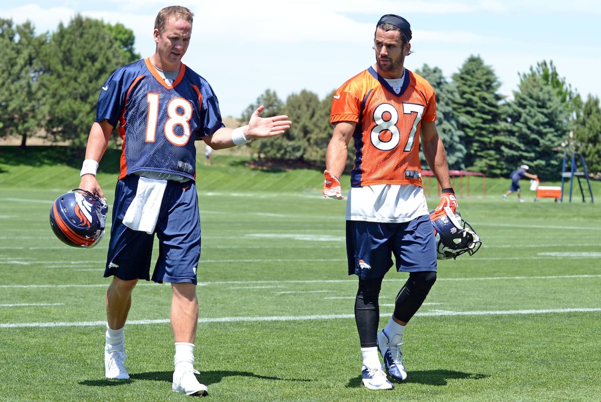 Peyton Manning Eric Decker Will Star QB's Top Target News