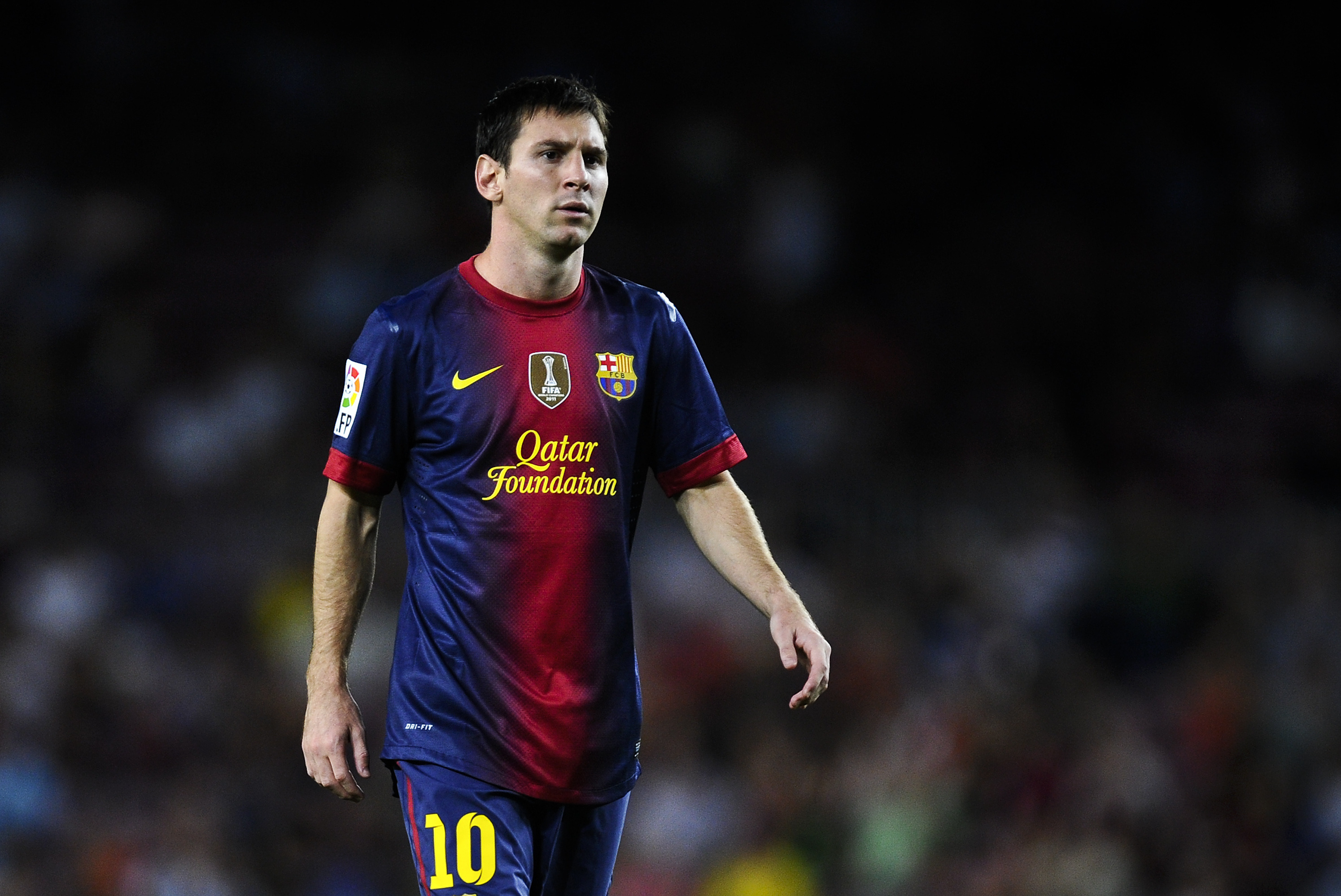 SPANISH LA LIGA BARCELONA FC 2012-2013 LA LIGA CHAMPION MESSI 10