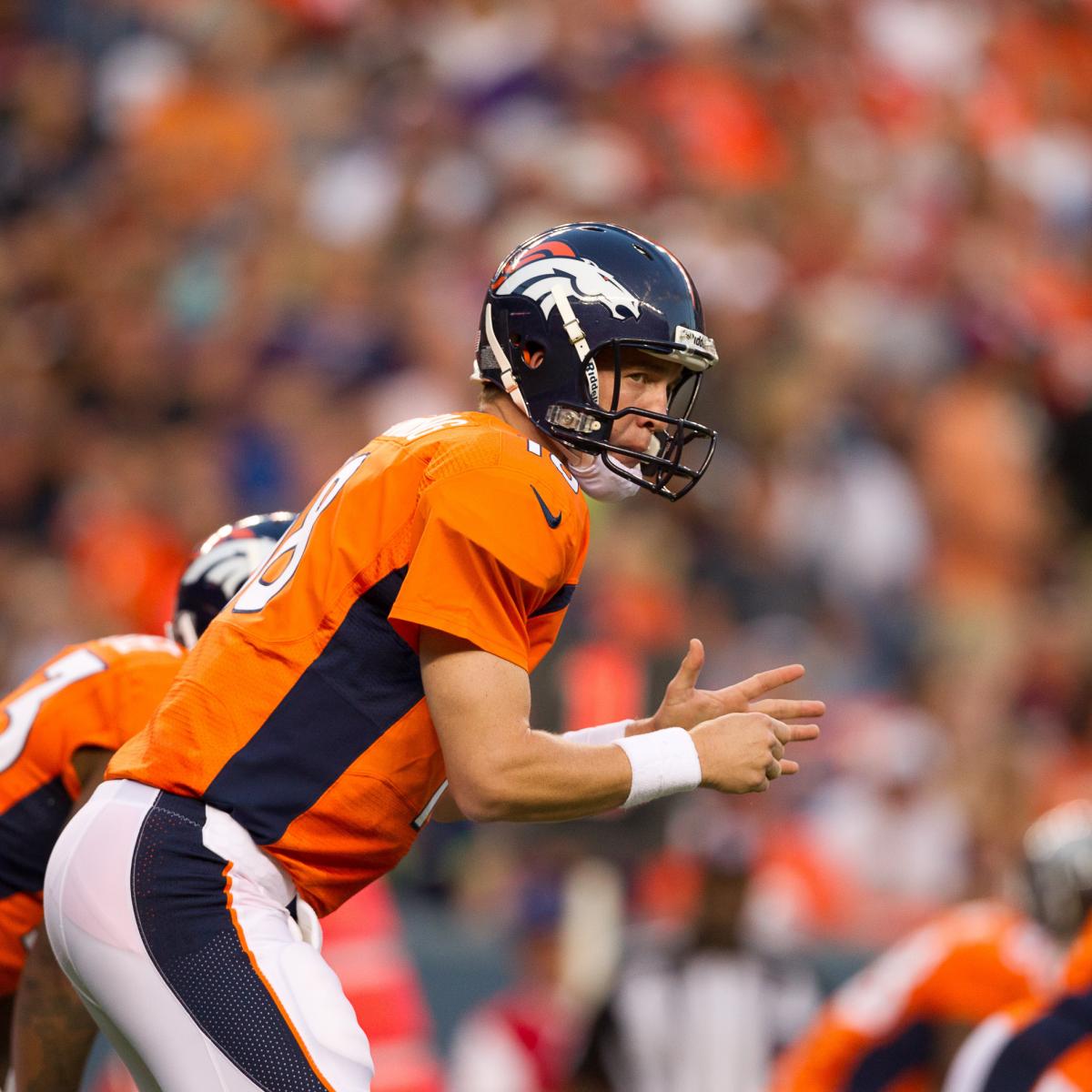 Peyton Manning Playing Through Neck Injury Will Prove QB's Brilliance
