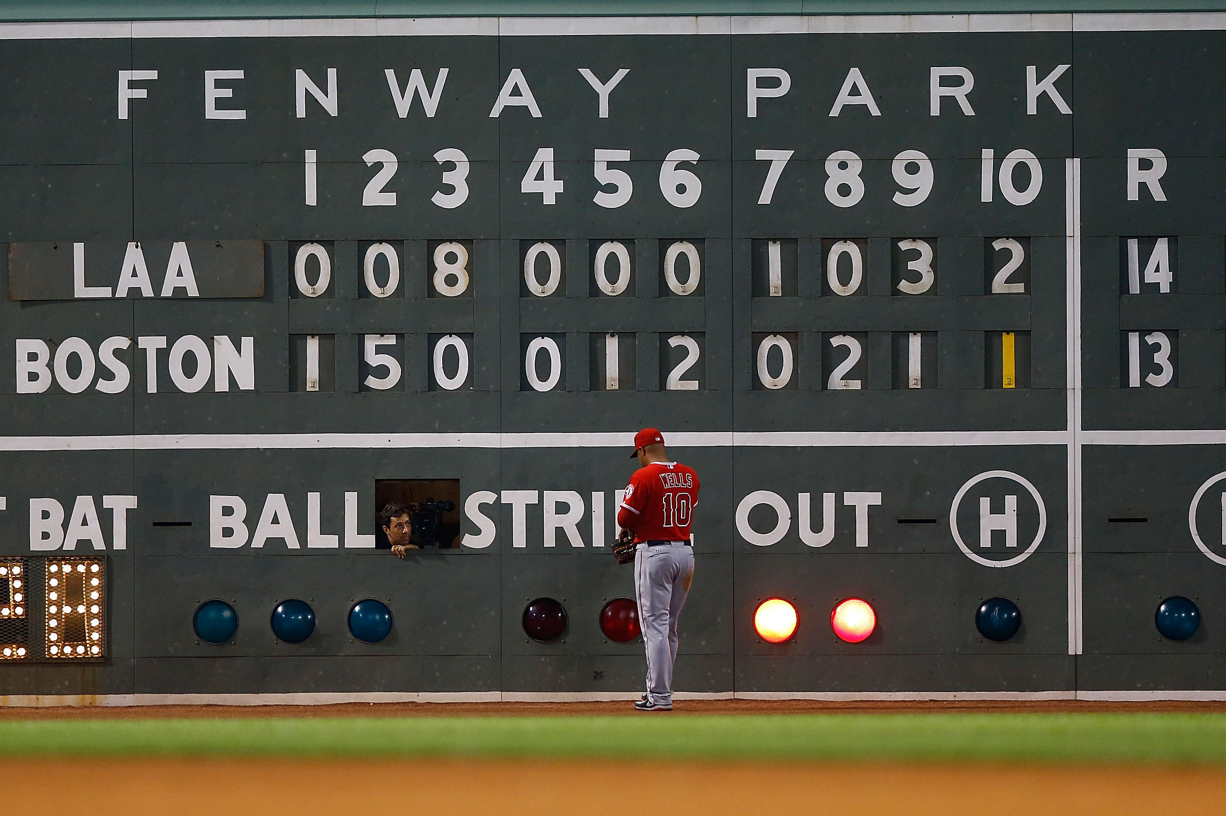 RED SOX: Boston Red Sox rally late to beat the Angels