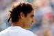 MASON, OH - AUGUST 18: Roger Federer of Switzerland plays Stanislas Wawrinka of Switzerland during the semifinals of the Western & Southern Open at the Lindner Family Tennis Center on August 18, 2012 in Mason, Ohio. (Photo by Matthew Stockman/Getty Images)