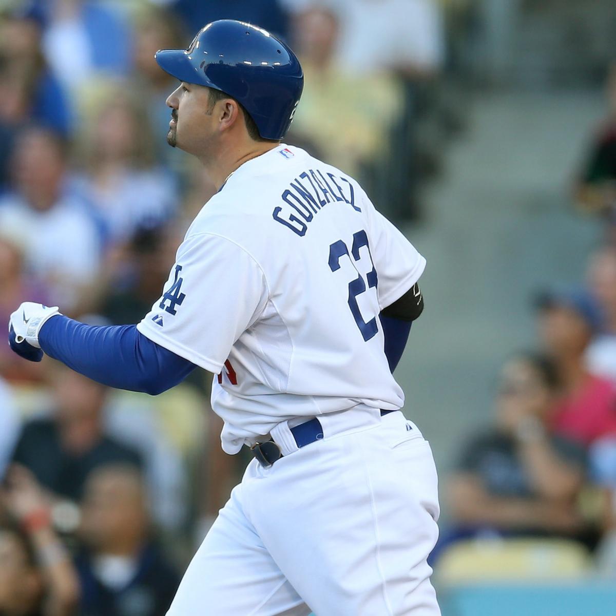 L.A. Dodgers' Adrian Gonzalez Spends His Offseason Playing Fantasy Football