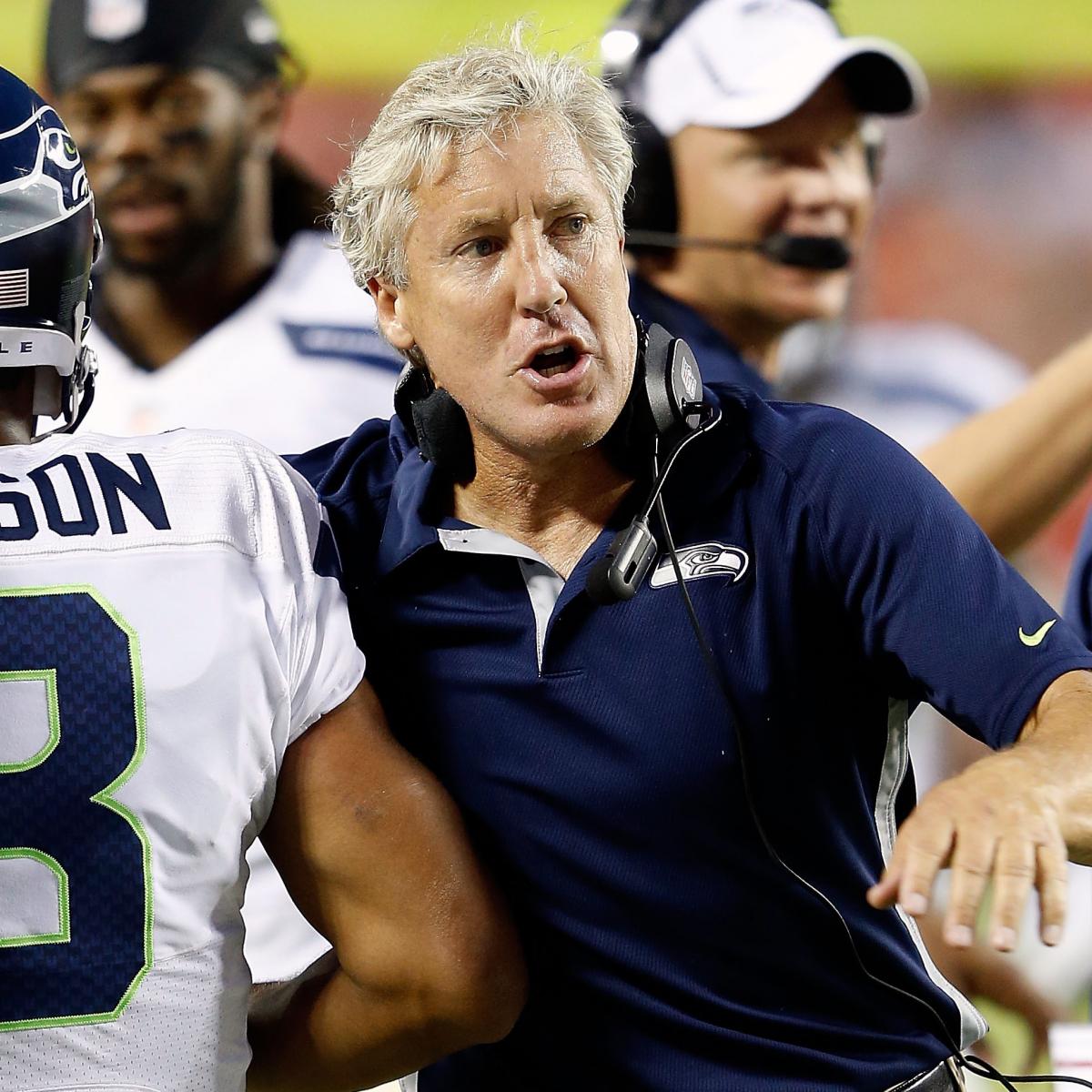 Seattle Seahawks Head Coach Pete Carroll Has a Decision to Make at QB