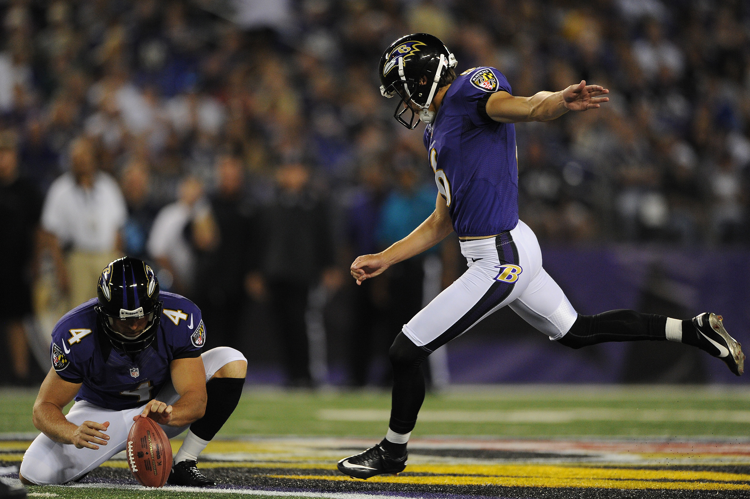 Ravens Kicker Justin Tucker should be happy about where his salary