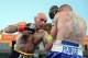 CARSON, CA - JULY 07: Kelly Pavlik punches Wil Rosinsky on his way to a unanimous decision win during a super middleweight fight at The Home Depot Center on July 7, 2012 in Carson, California. (Photo by Harry How/Getty Images)