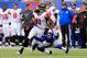 Falcons receiver Julio Jones (54 catches, 959 yards, 8 TD as a rookie in 2011) leads the NFL in receiving yards (240) after three preseason games.