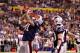 INDIANAPOLIS, IN - FEBRUARY 05: Tight end Aaron Hernandez #81 of the New England Patriots celebrates afetr he caught a 12-yard touchdown pass in the third quarter from Tom Brady #12 (not pictured) against the New York Giants during Super Bowl XLVI at Lucas Oil Stadium on February 5, 2012 in Indianapolis, Indiana. The Giants won 21-17. (Photo by Rob Carr/Getty Images)