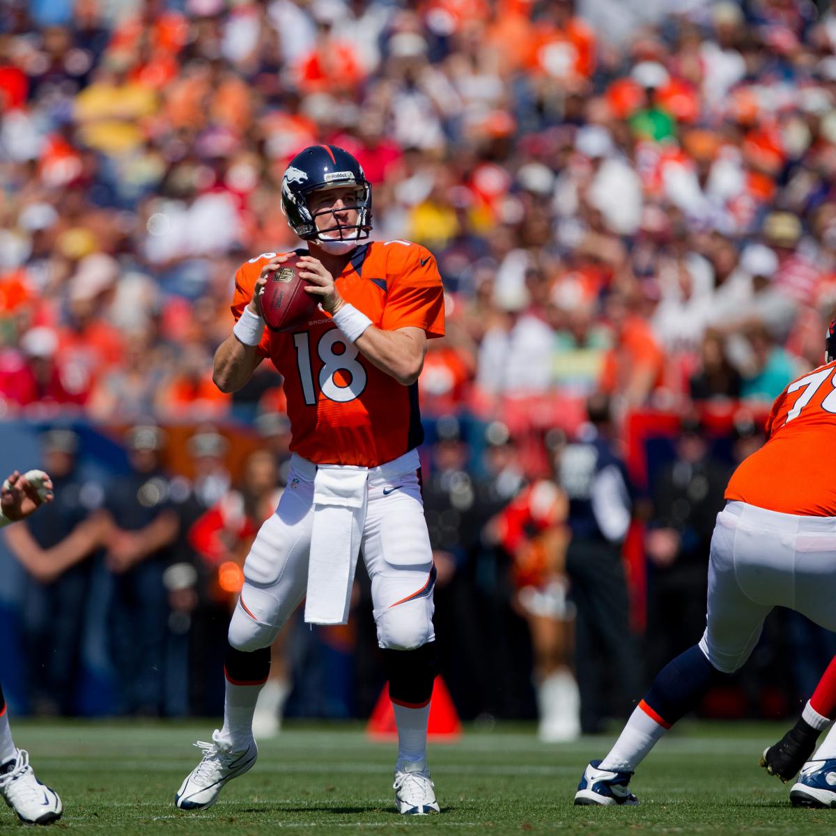 Peyton Manning Breaking Down His Chances to Win Each RegularSeason