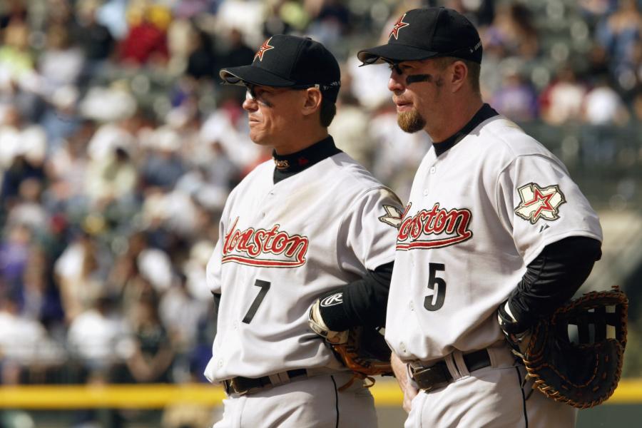 Berkman, Biggio & Bagwell  Astros baseball, Baseball, Houston astros