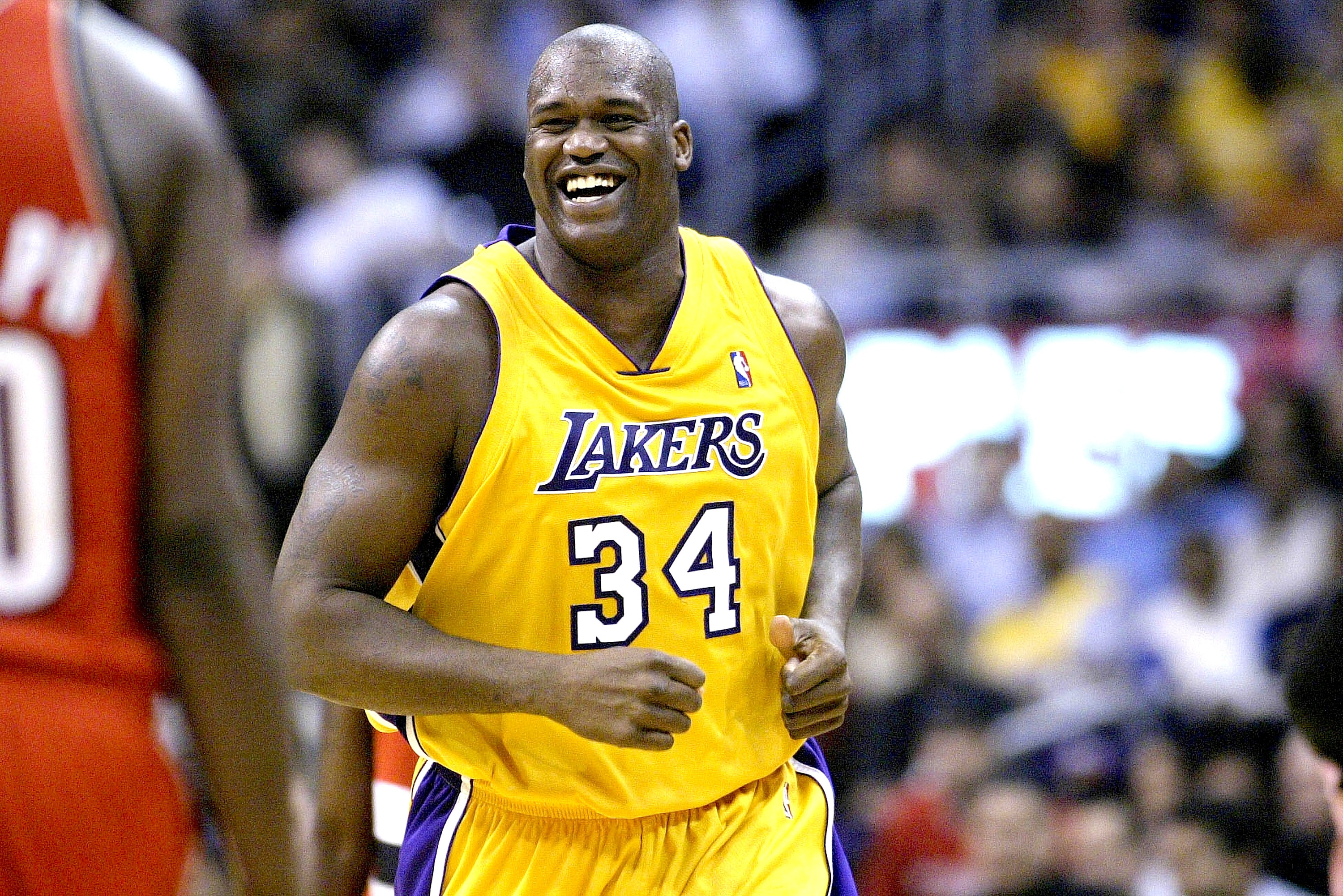Lakers acknowledge error in Shaquille O'Neal's retired jersey - Los Angeles  Times