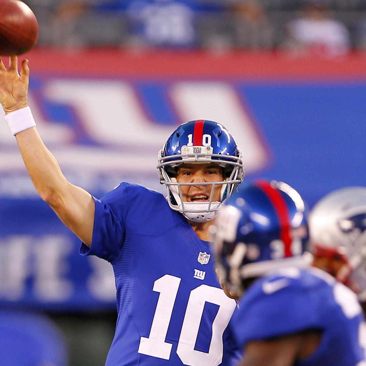 New York Giants: Breaking Down and Predicting the Entire 2012 Schedule ...