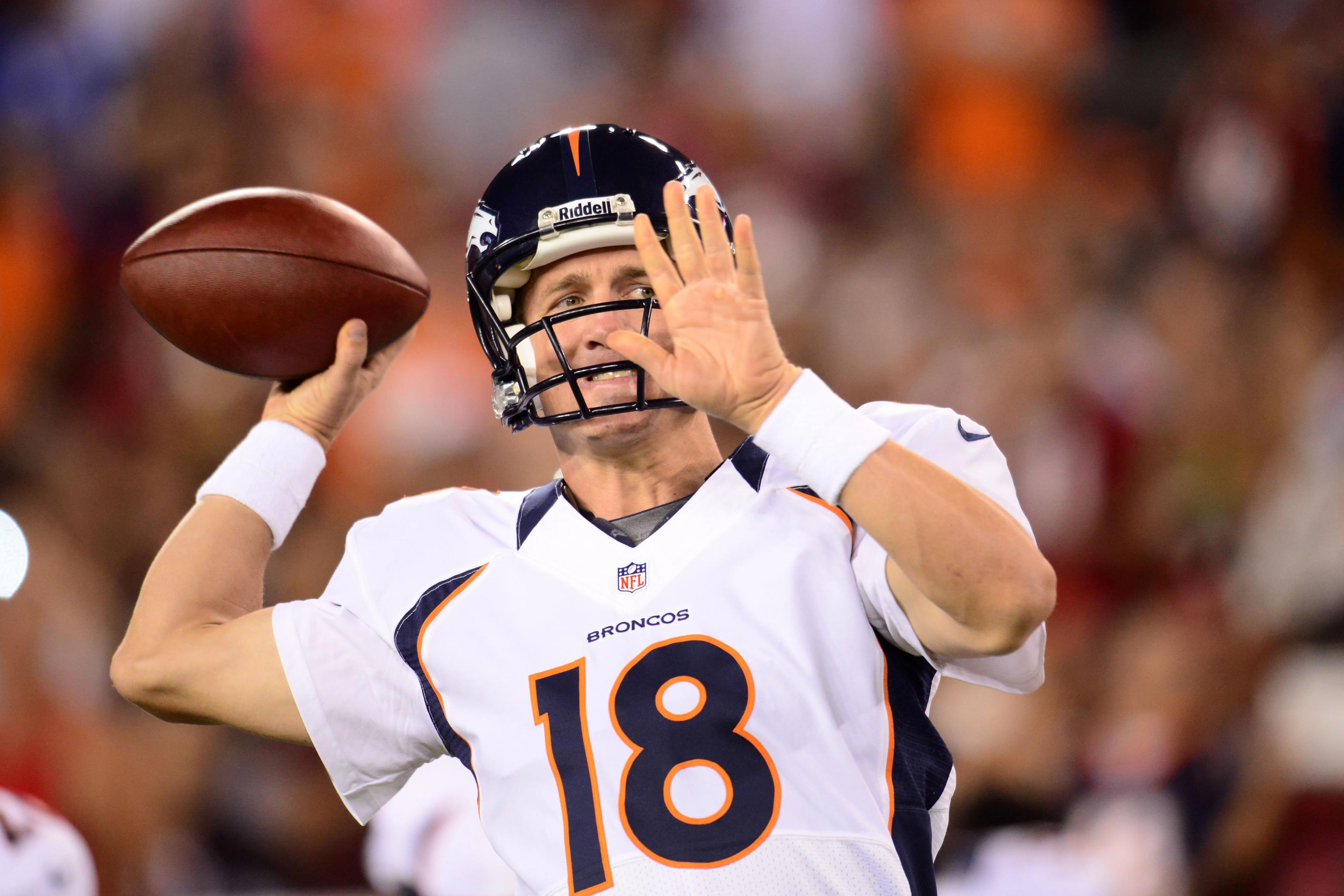 Peyton Manning-led Broncos unlikely to be running an option