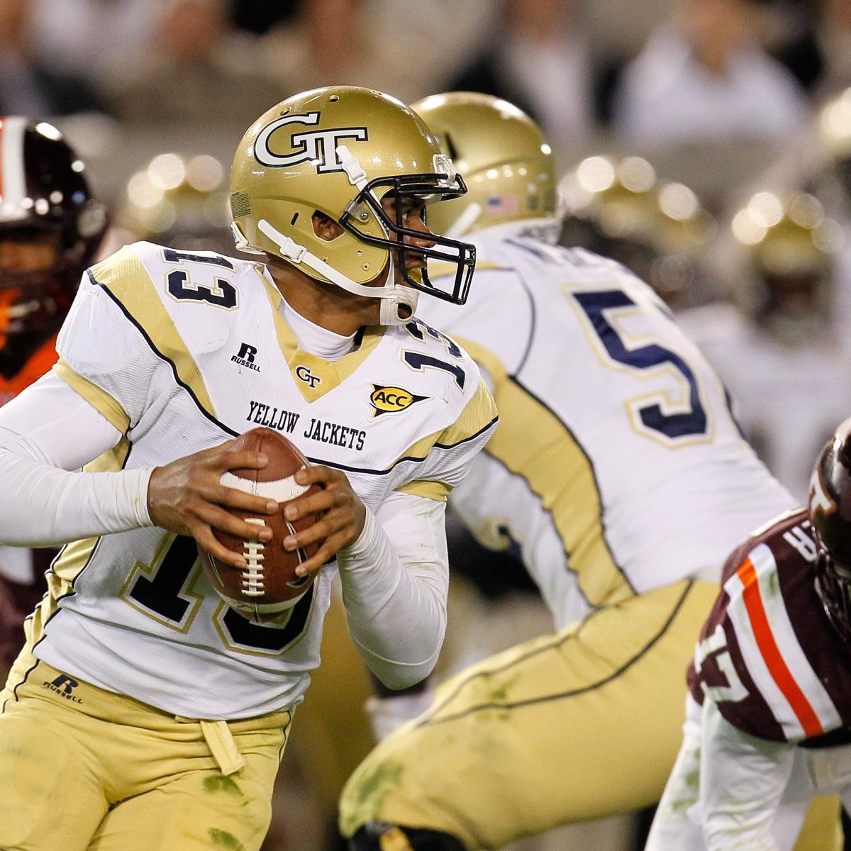 College Football Preview Georgia Tech Yellow Jackets Vs Virginia